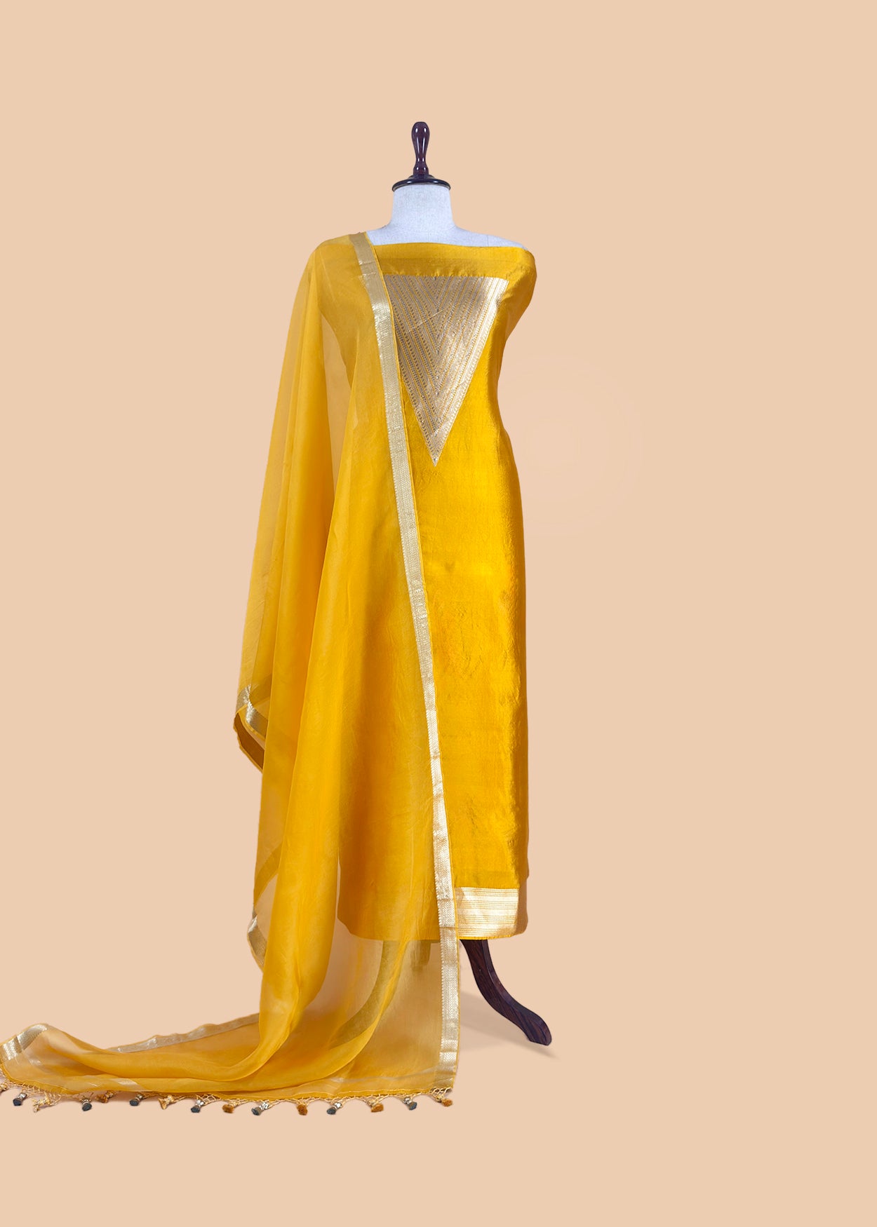 Shop indian wear silk suit for bridal trousseau

