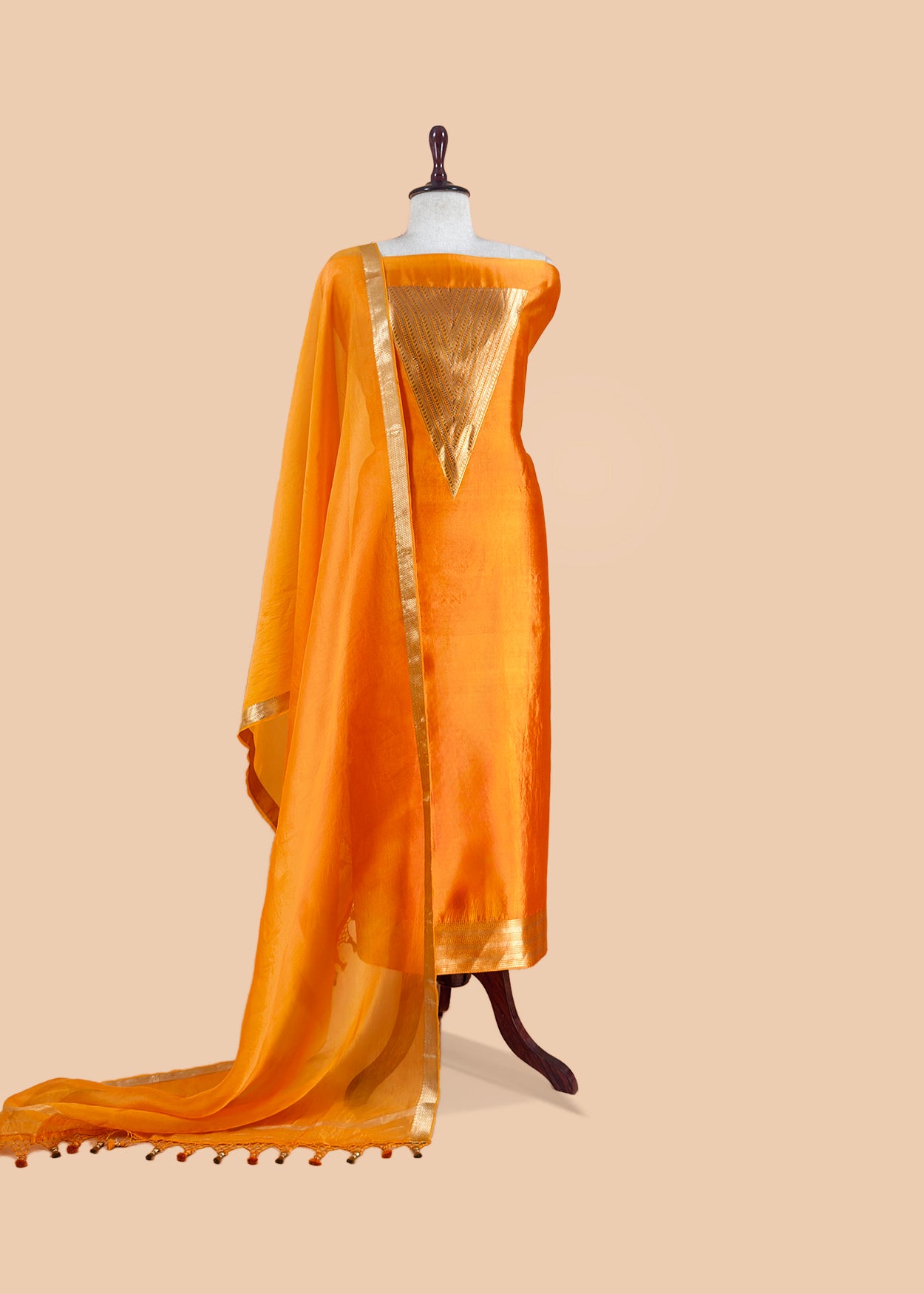Shop indian wear silk suit for bridal trousseau

