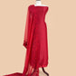 Buy best wedding wear organza suit for women

