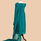 festive wear premium organza silk suit

