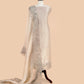 Premium quality kora silk unstitched suit with dupatta

