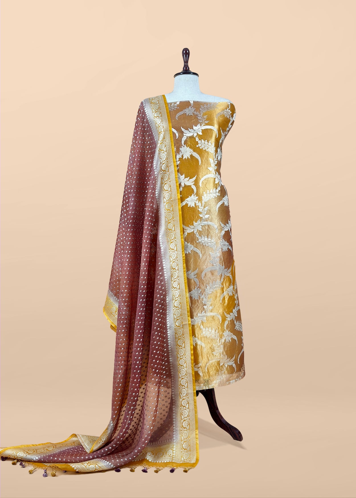 Buy Tissue Silk Suit Set Online

