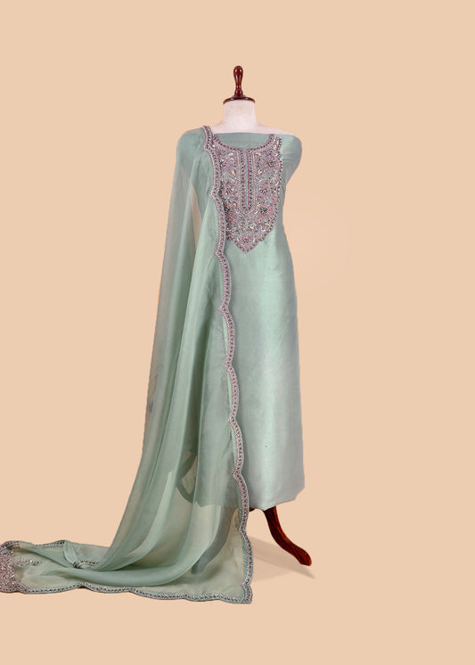 Festive celebration silk suit at the best price

