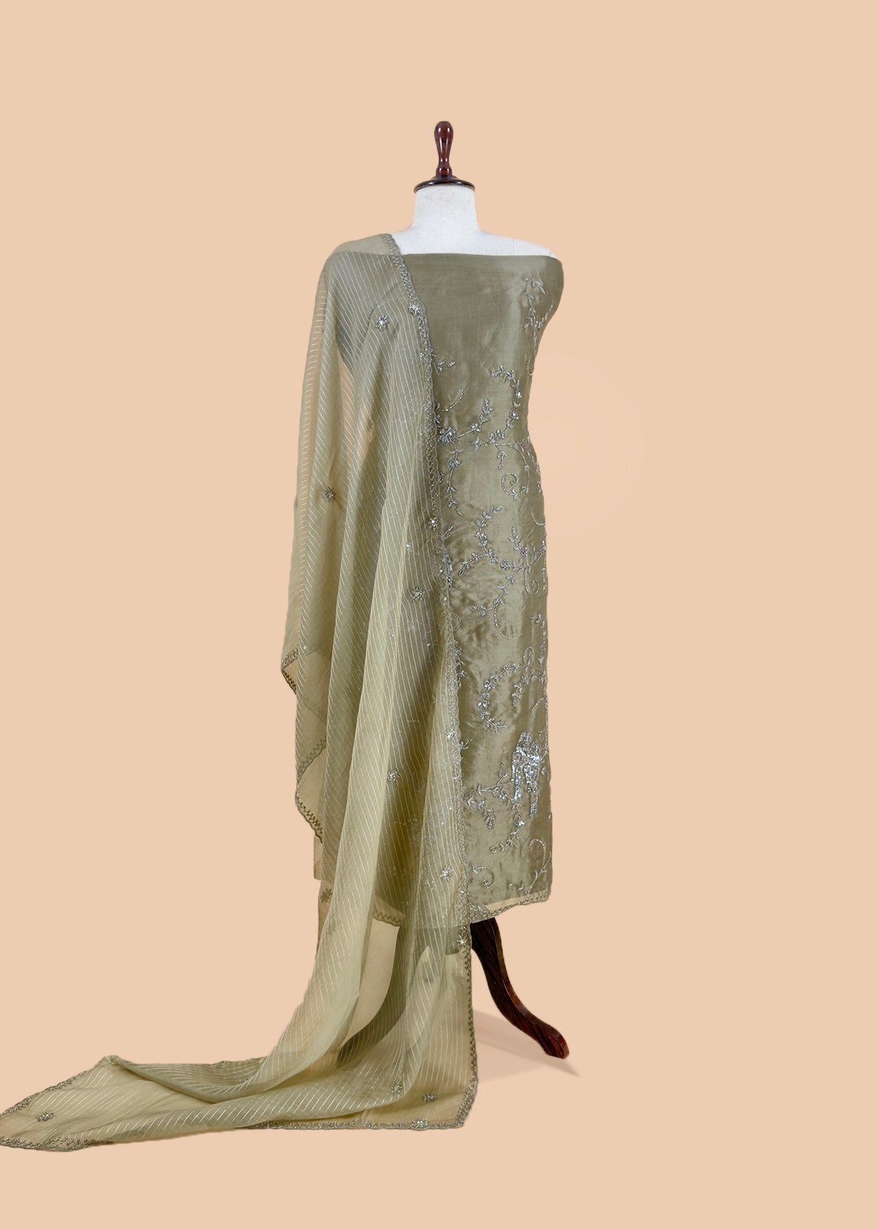 buy designer wedding wear kora silk suits

