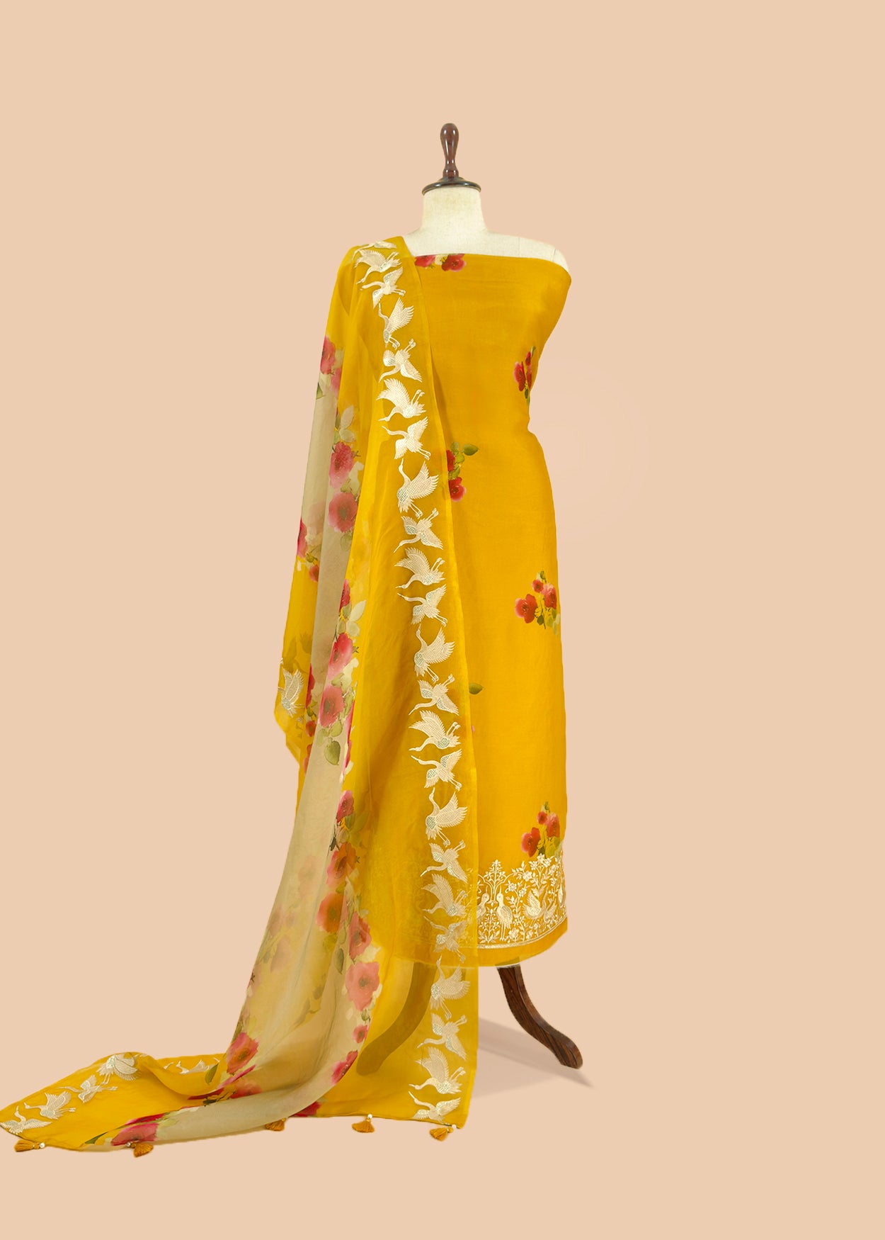 A Beautiful Banarasi Silk Suit For Online

