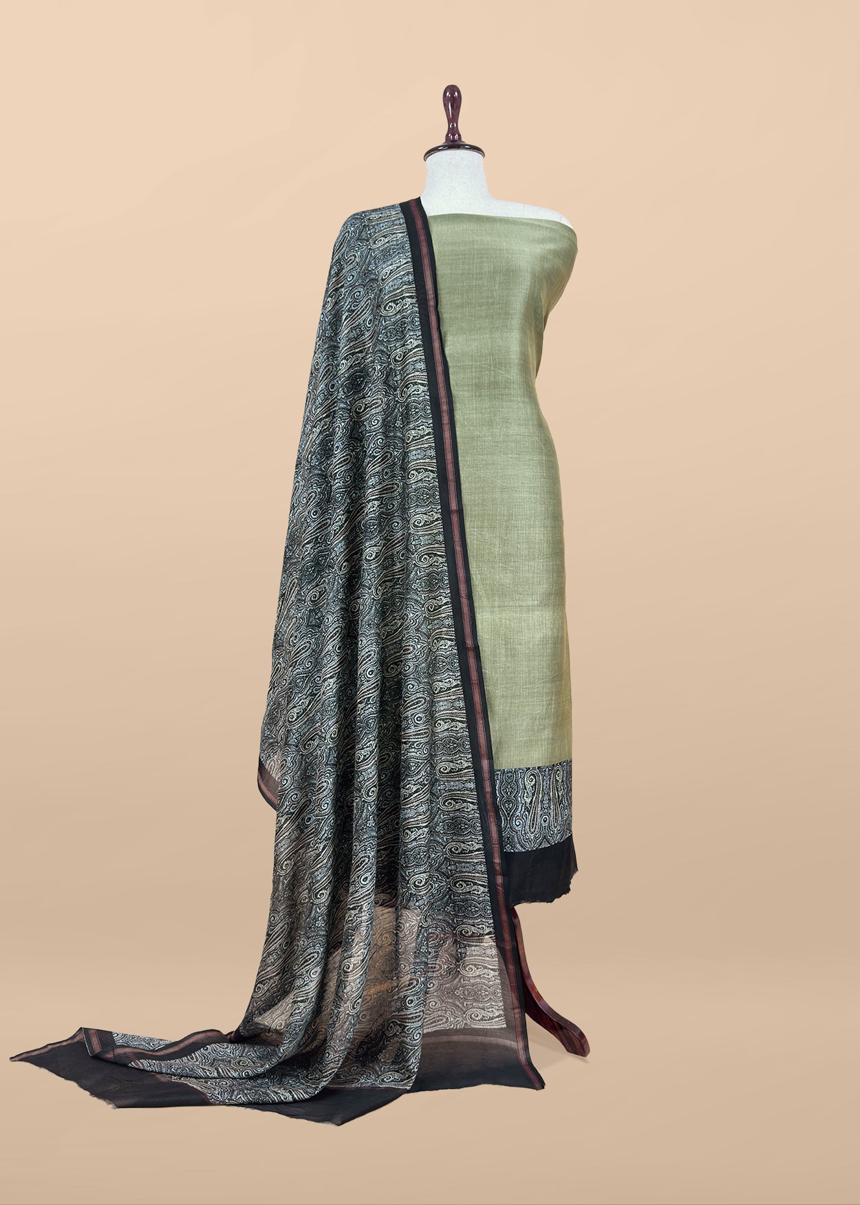 Maheshwari unstitched suit set at the best price

