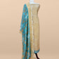 mulmul unstitched suit with dupatta

