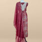 Tissue unstitched suit set at the best price

