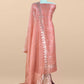 Premium quality kora silk unstitched suit with dupatta

