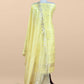 Premium quality kora silk unstitched suit with dupatta

