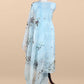 Premium quality kora silk unstitched suit with dupatta

