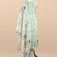 Premium quality kora silk unstitched suit with dupatta

