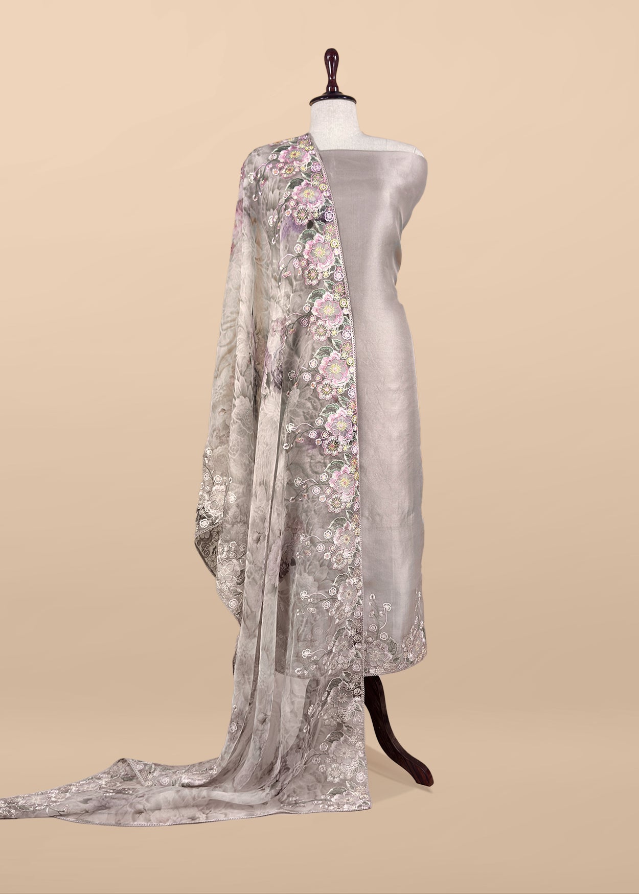 buy organza suit set online at the best price

