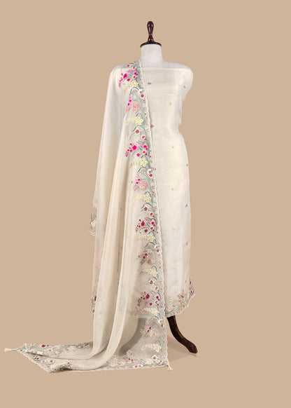 summer wear organza suit at the best price

