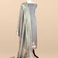 Pure handloom georgette unstitched suit with dupatta

