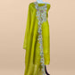 Shop designer kora silk suit for party and wedding celebration

