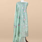 Premium quality kora silk unstitched suit with dupatta


