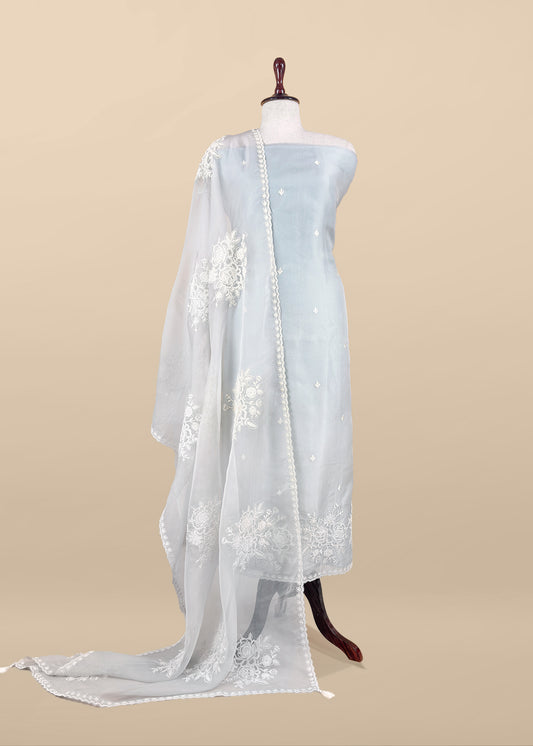 Kora silk suit for bridal trousseau

