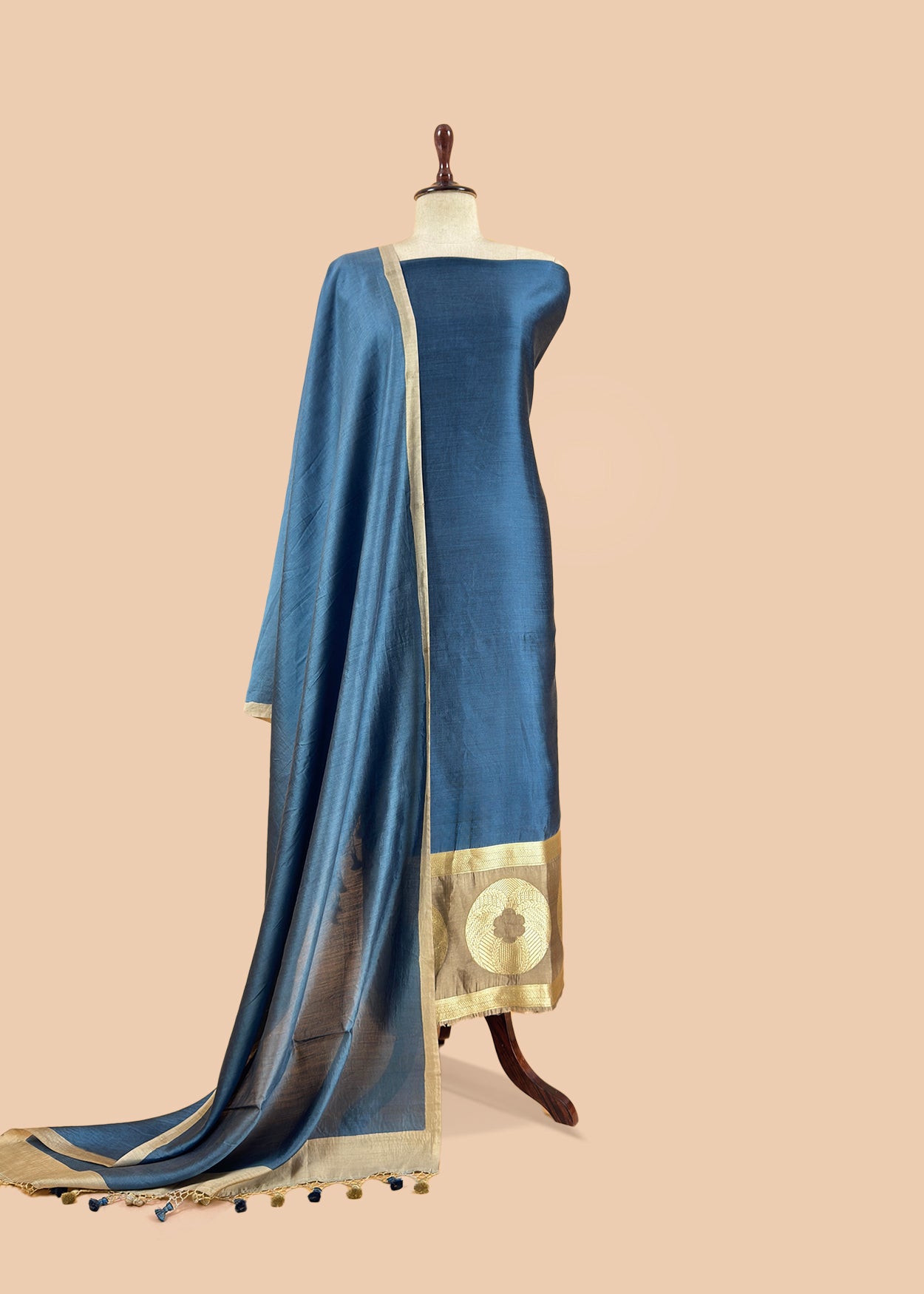 Buy party wear silk suit for women