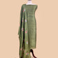 Tussar unstitched suit set at the best price
