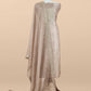 Festive wear pure crushed tissue silk suit fabric

