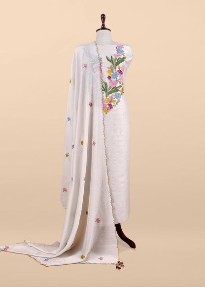 buy mul chanderi suit at the best price

