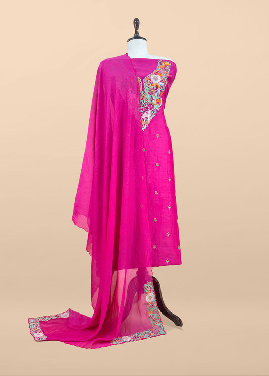 Summer wear suit pure mulmul fabric

