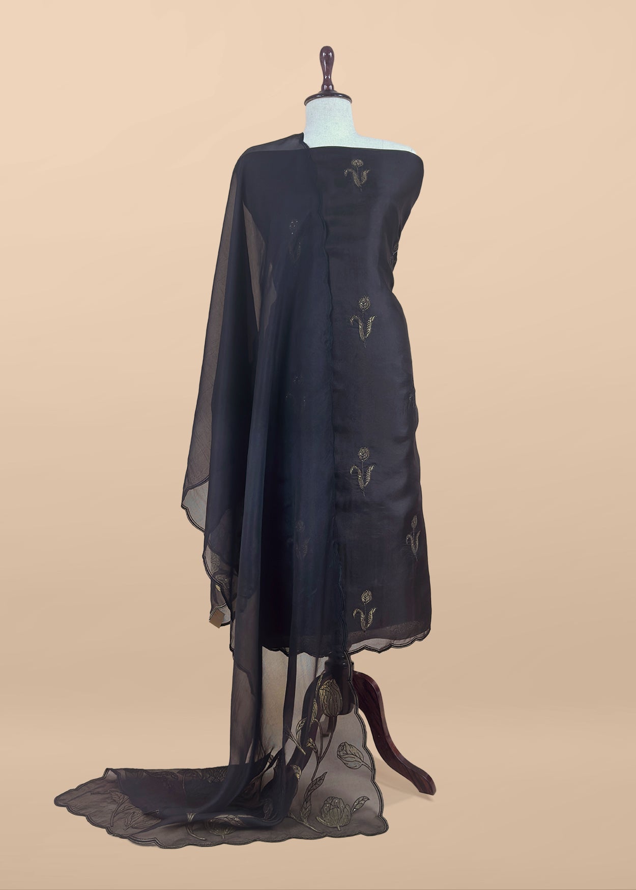 Shop designer organza suit for party and wedding celebration

