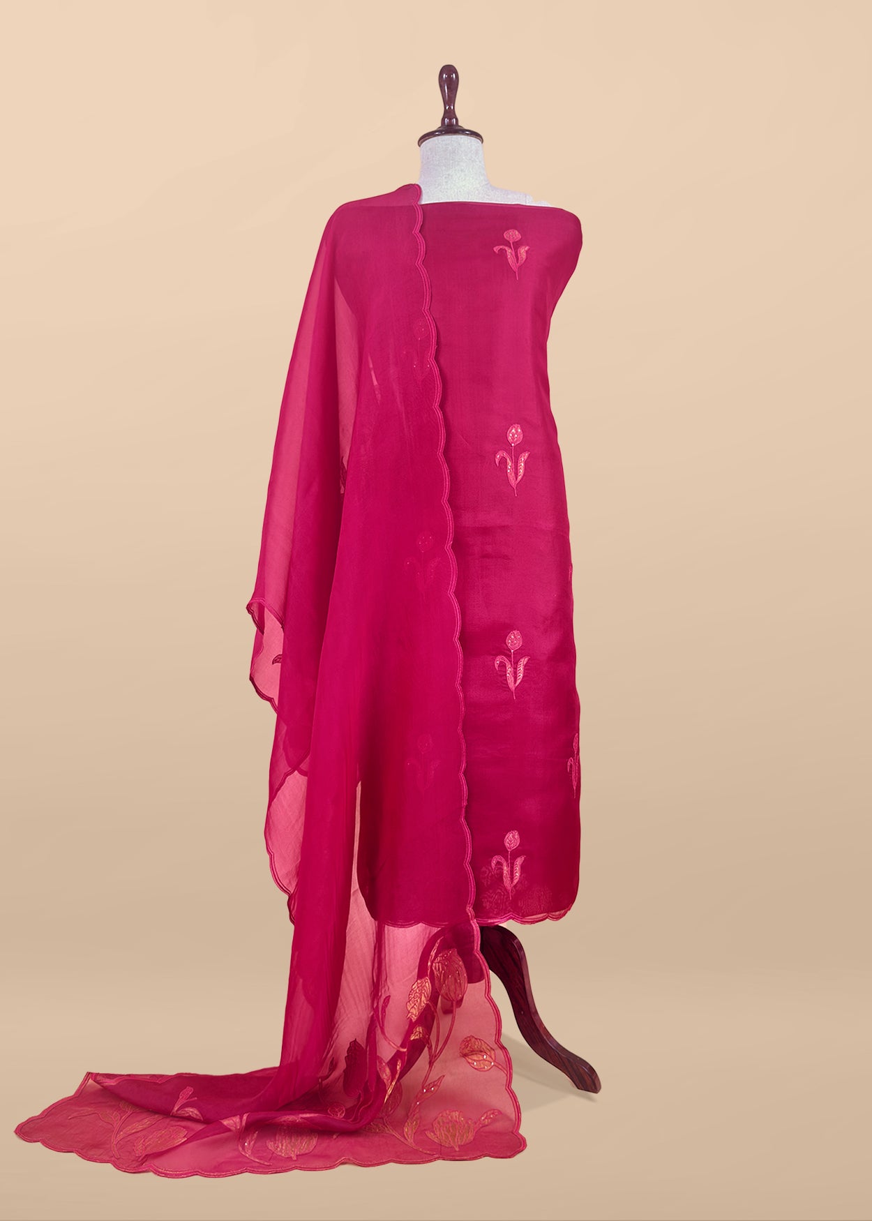 Shop designer organza suit for party and wedding celebration

