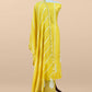 Yellow Pure Mul Cotton Suit Beautiful Floral Embroidery