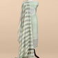 Pastel Green Pure Banarasi Silk Suit With Zari Weaving
