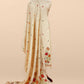 Pink Linen Chanderi Unstitched Suit With jamdani Weaving