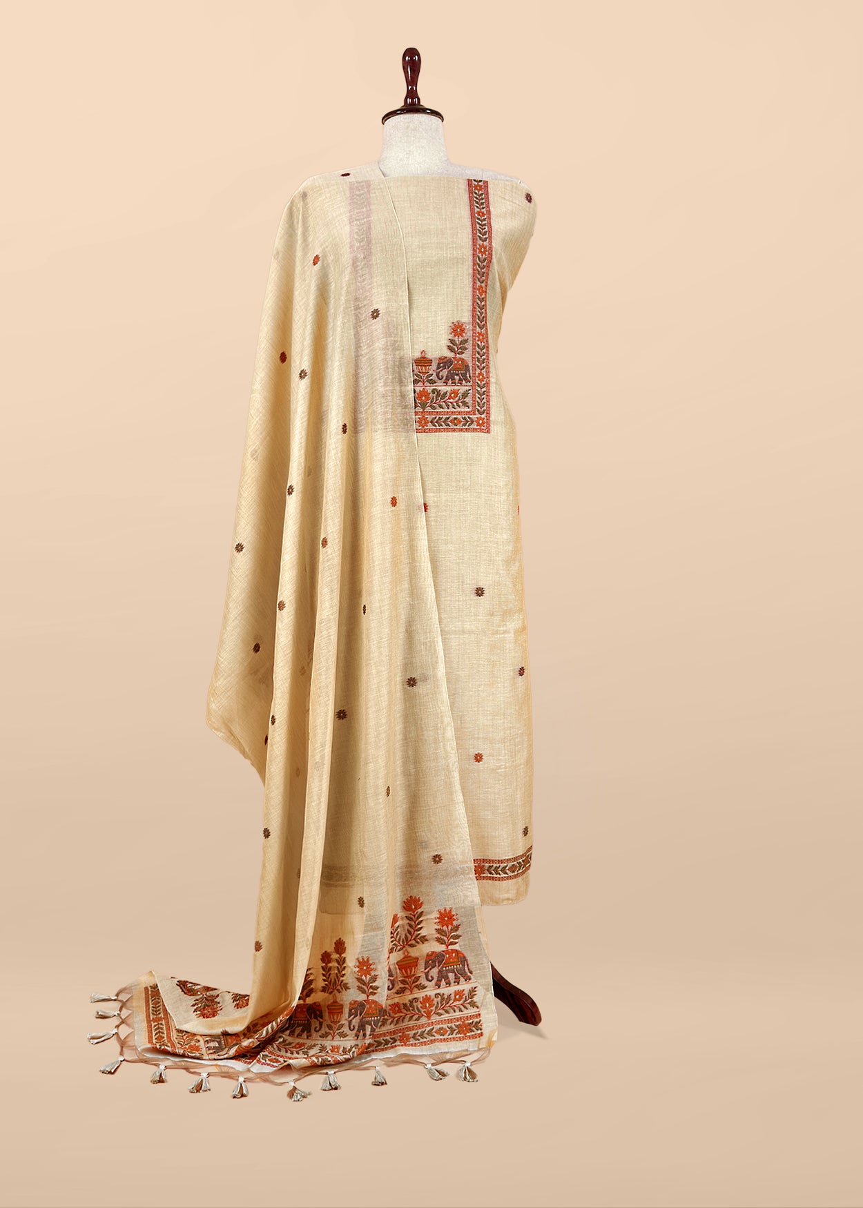 Premium quality jamdani suit for women

