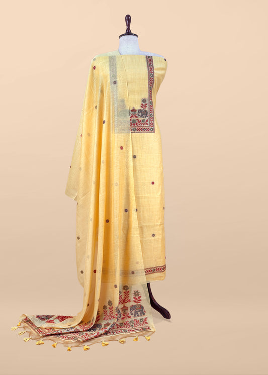 Premium quality jamdani suit for women

