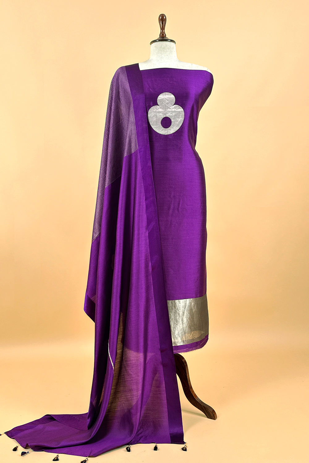 Buy wedding wear suit in silk fabric

