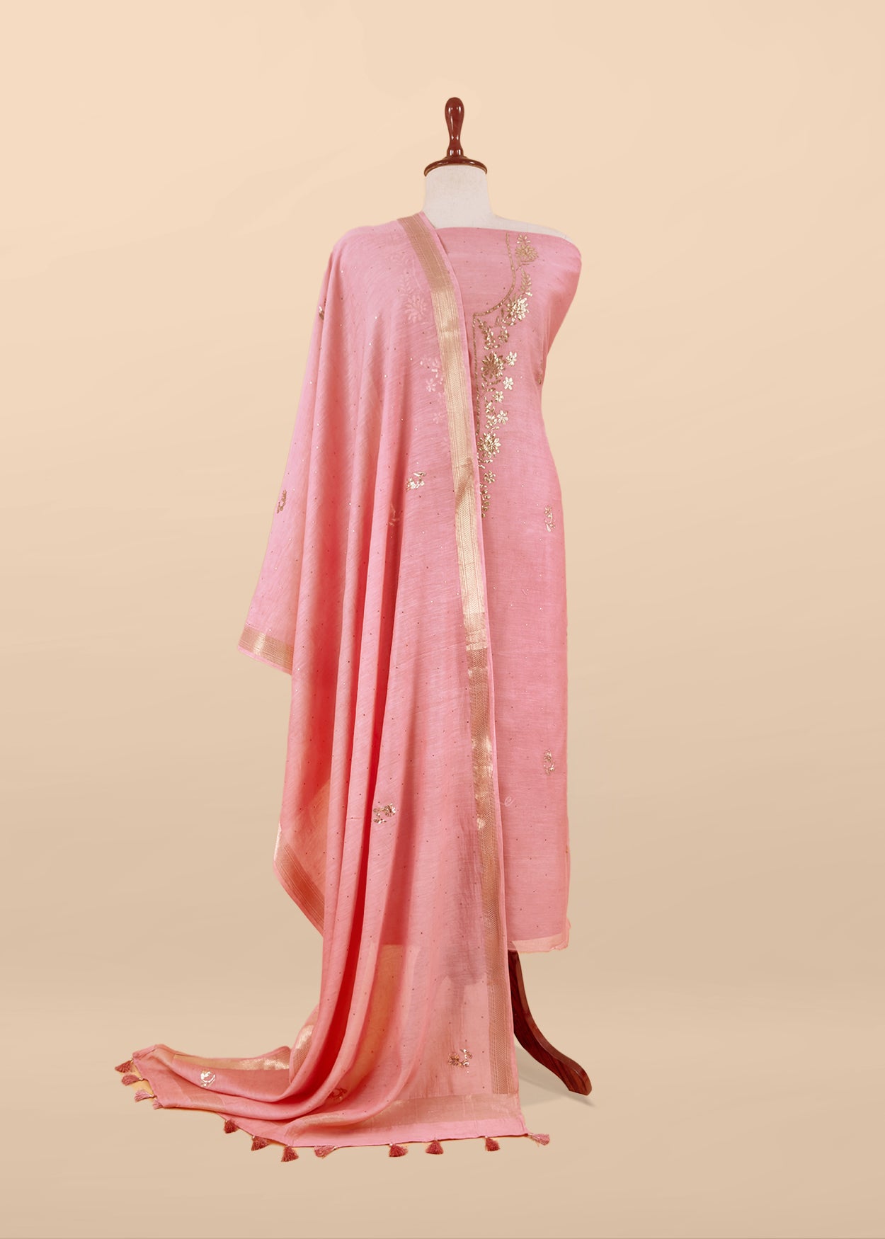 Summer wear suit pure mul cotton fabric


