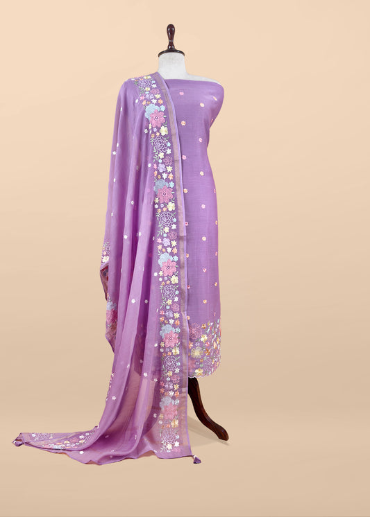 Summer wear suit pure mul cotton fabric

