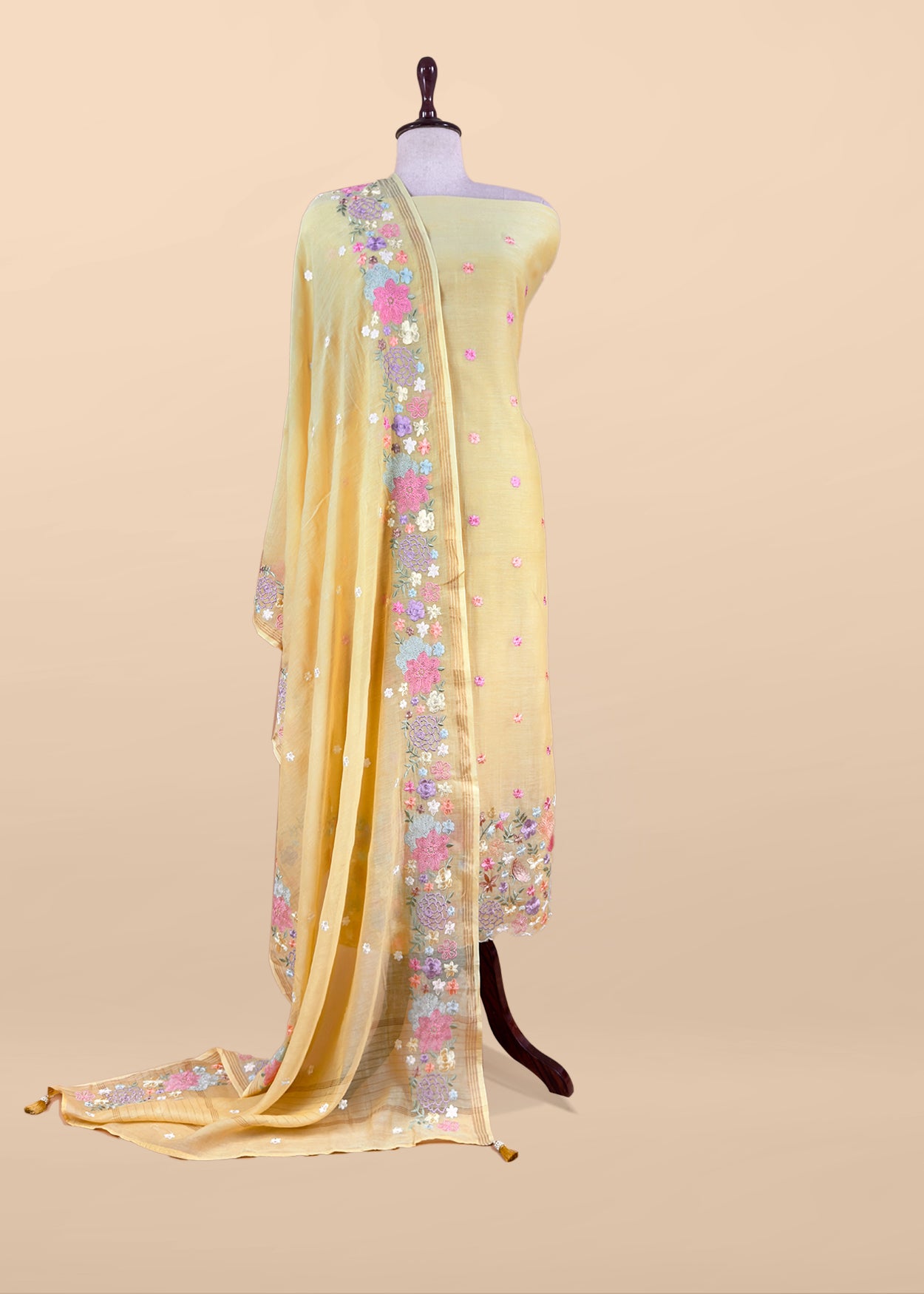 Summer wear suit pure mul cotton fabric

