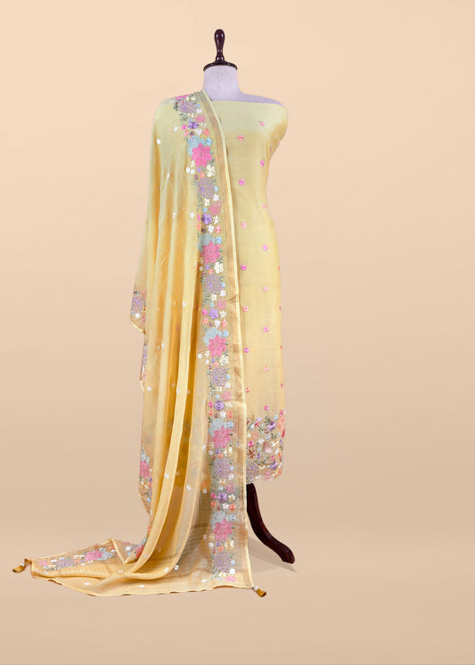 Summer wear suit pure mul cotton fabric

