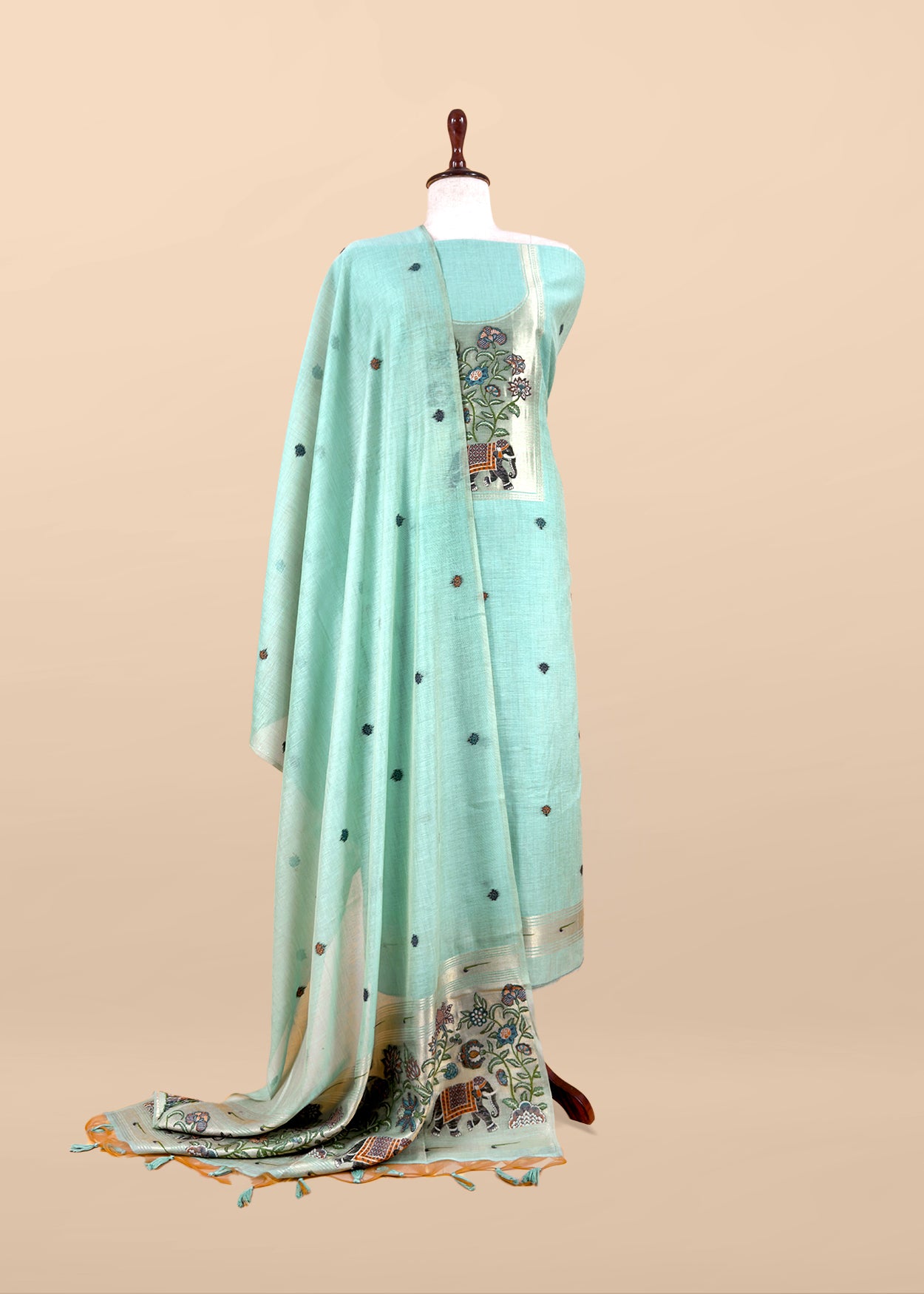 Premium quality jamdani suit for women

