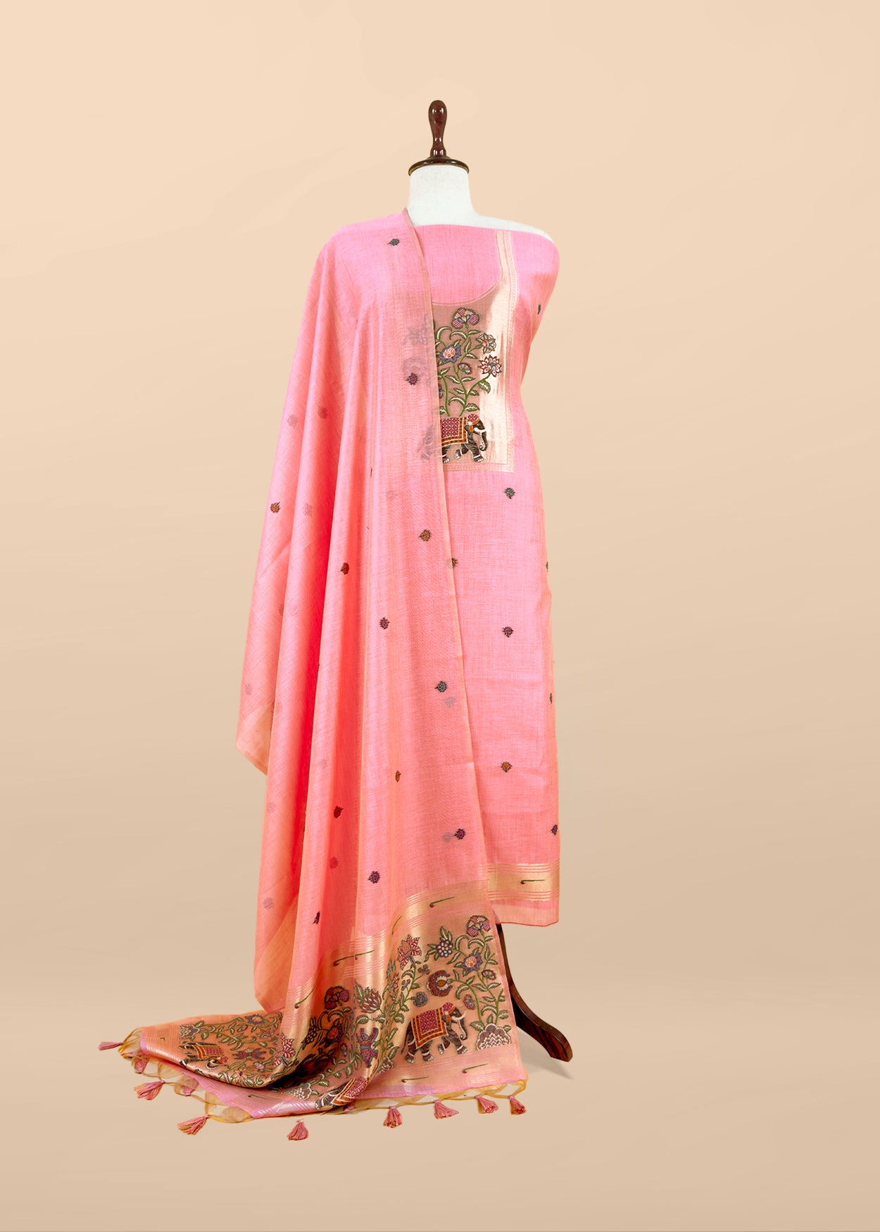 Premium quality jamdani suit for women


