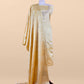 Lavender Art Tussar Suit With Cutdana And Sequin Handwork