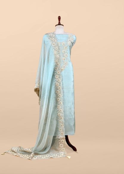 Indian ethnic wear satin silk suits for women

