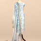 Pastel Blue Handloom Summer Chanderi silk Suit With Dupatta