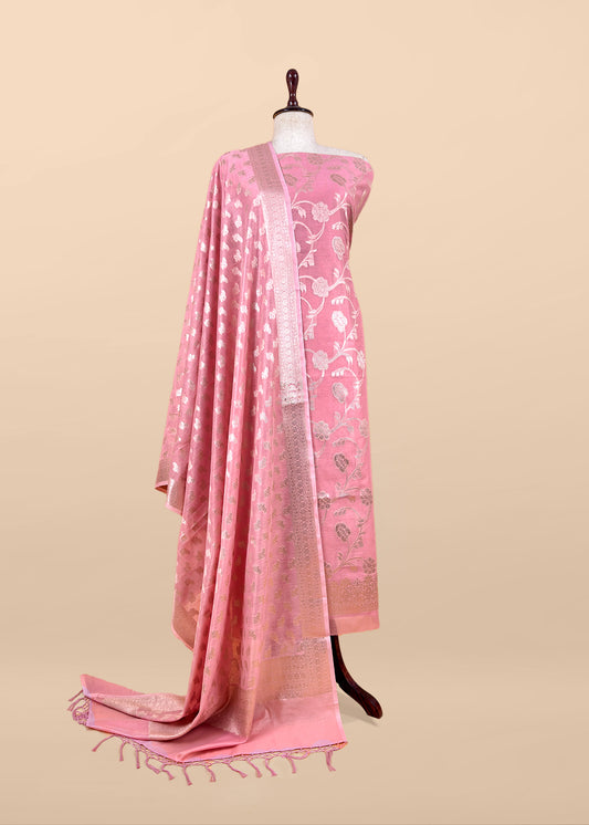 A Beautiful Banarasi Silk Suit For Online

