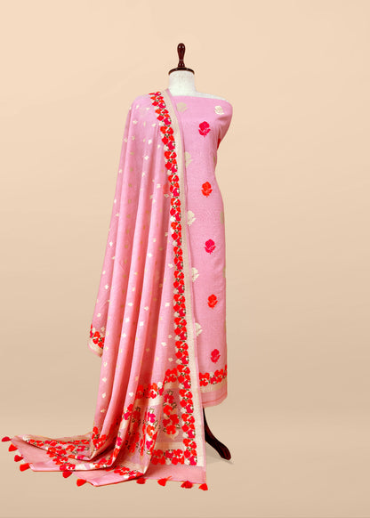 handloom banarasi cotton suit

