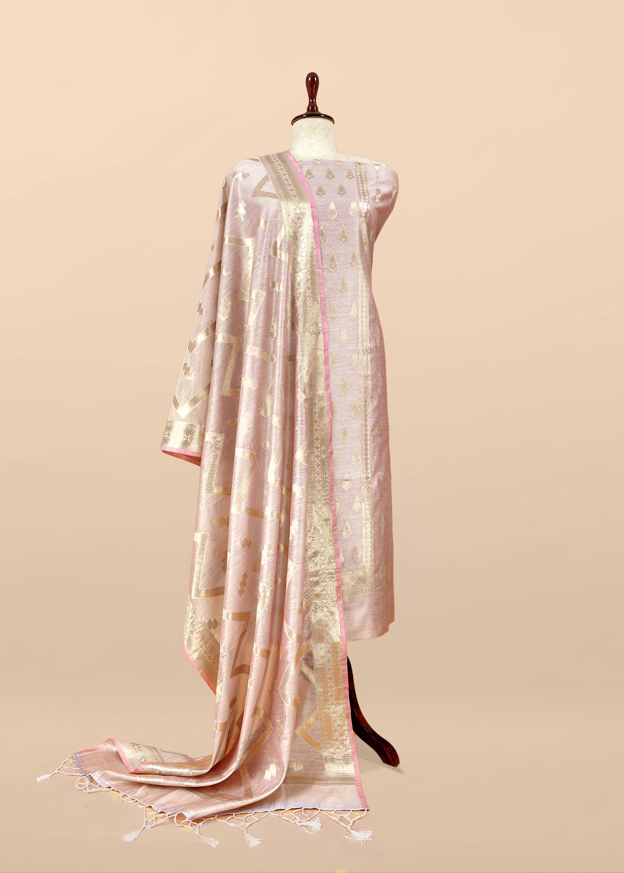 A Beautiful Banarasi Silk Suit For Online

