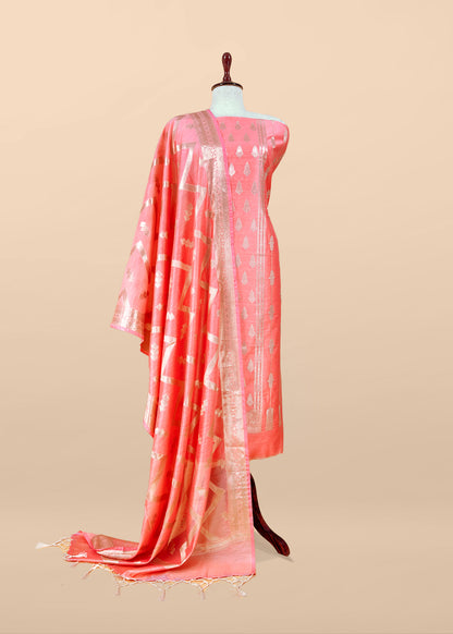 A Beautiful Banarasi Silk Suit For Online


