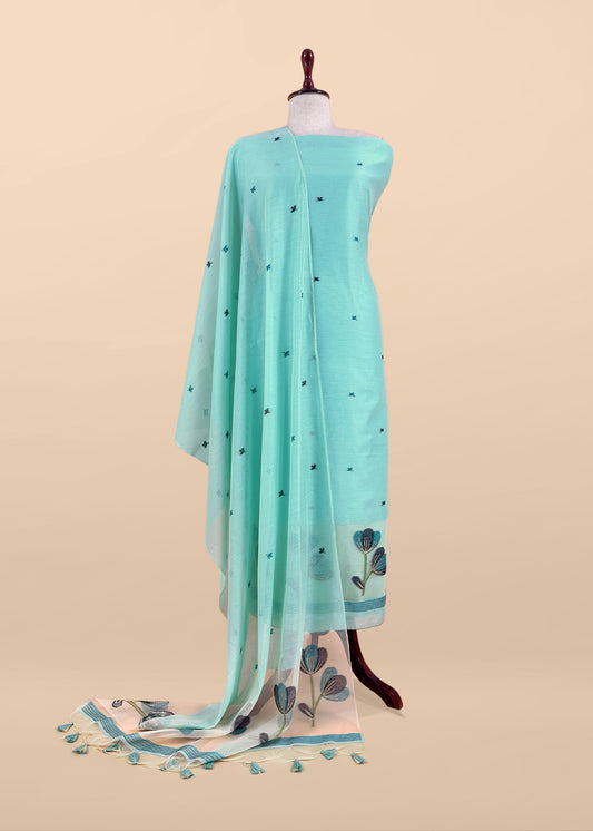 summer wear jamdani suit for women

