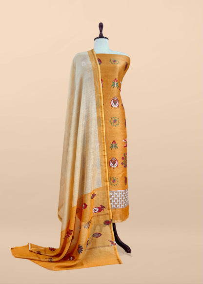 Maheshwari unstitched suit set at the best price

